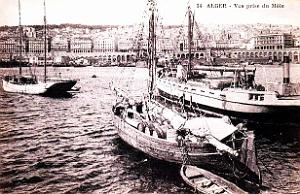 Alger - Vue prise du Mole